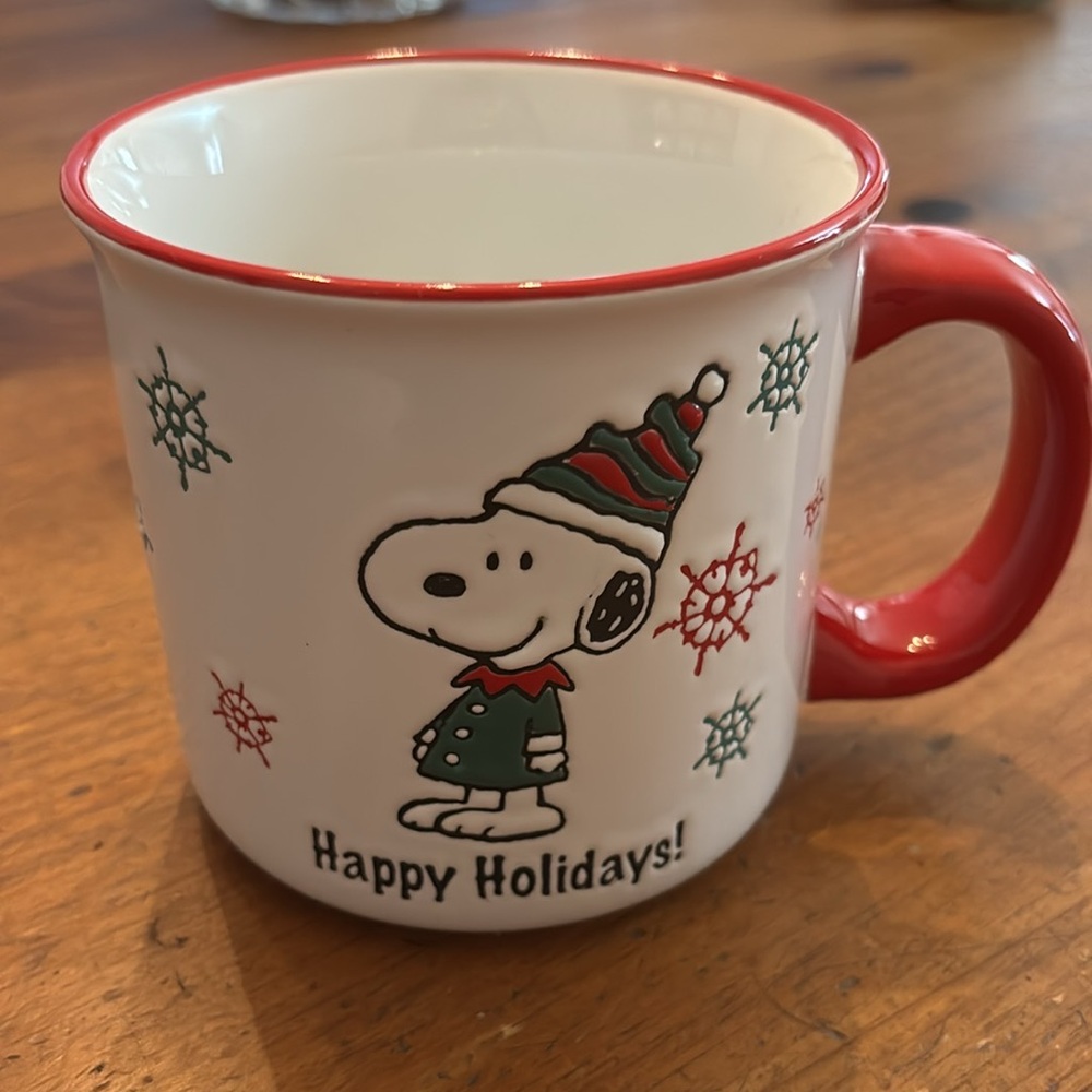Peanuts Snoopy Happy Holidays Mug